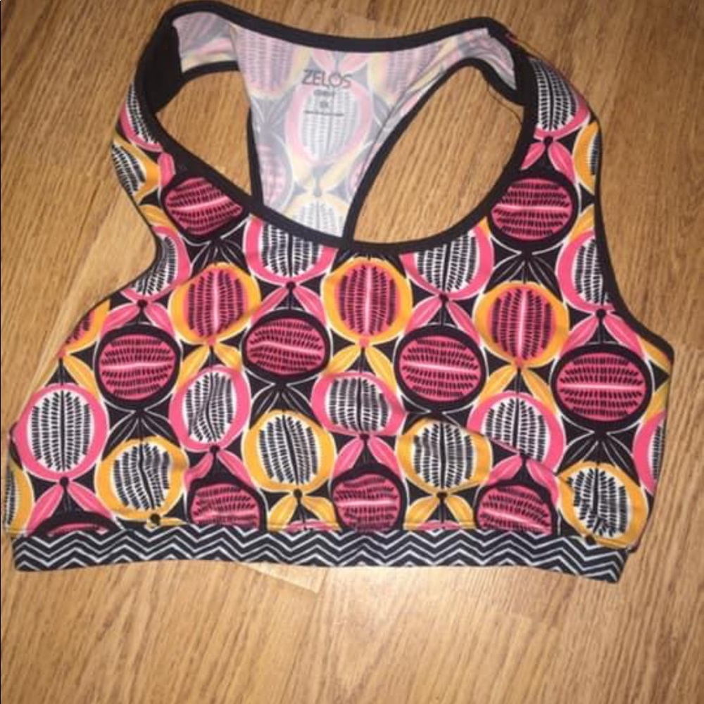 ZELOS sports bra- worn once mint condition